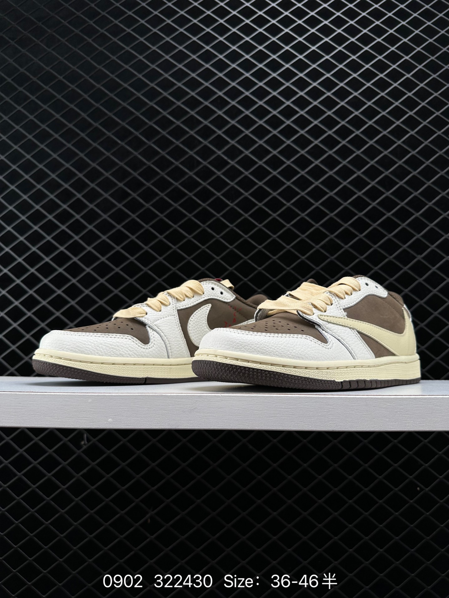 Travis Scott x Air Jordan 1 ” Reverse Mocha “